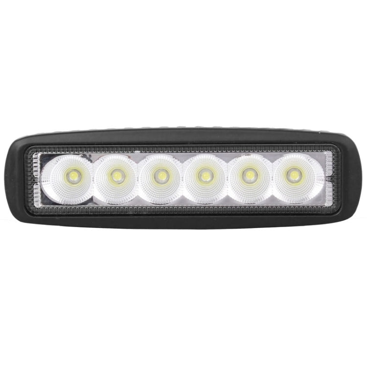18W 1440LM Epistar 6 LED  Car Work Lamp Bar Light Waterproof IP67, DC 10-30V - Work Lights by PMC TechLife | Online Shopping South Africa | PMC TechLife | Buy Now Pay Later Mobicred