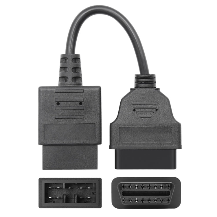 9 Pin to 16 Pin OBDII Diagnostic Cable for Subaru - Cables & Connectors by PMC TechLife | Online Shopping South Africa | PMC TechLife | Buy Now Pay Later Mobicred