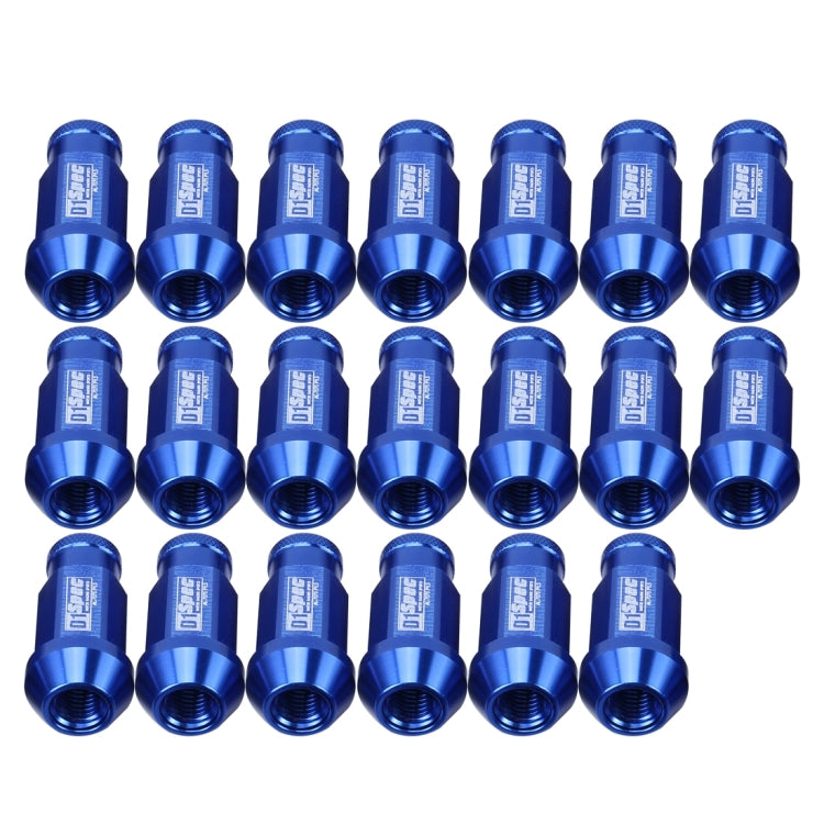 D1 Spec P1.5 M12x1.25 Racing Wheel Nut, Length: 50mm(Blue) - Nuts & Bolts by PMC TechLife | Online Shopping South Africa | PMC TechLife | Buy Now Pay Later Mobicred