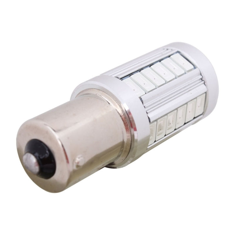 2PCS 1156/BA15S 16.5W 1155LM 630-660nm 33 LED SMD 5630 Red Light Car Brake Light Lamp Bulb for Vehicles , DC12V(Red Light)