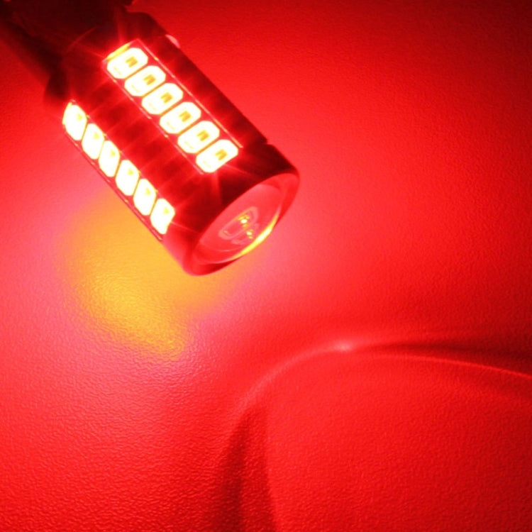 2PCS 1156/BA15S 16.5W 1155LM 630-660nm 33 LED SMD 5630 Red Light Car Brake Light Lamp Bulb for Vehicles , DC12V(Red Light)