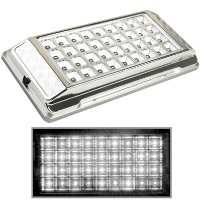 White Interior 36 LED Roof Light for Vehicle (DC 12V)(Silver) - Dome Lights by PMC TechLife | Online Shopping South Africa | PMC TechLife | Buy Now Pay Later Mobicred