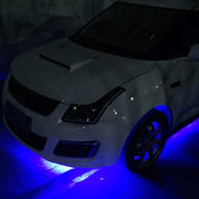 10 PCS 60cm 30 LED Water-resistant Flexible Car Strip Light, DC 12V(Blue Light)