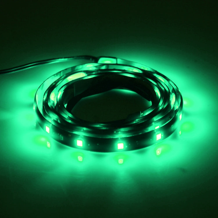 10 PCS 60cm 30 LED Waterproof Flexible Car Strip Light, DC 12V(Green Light) - Decorative Lights by PMC TechLife | Online Shopping South Africa | PMC TechLife | Buy Now Pay Later Mobicred