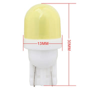 10 PCS T10 1W 80LM Ceramic 2 LED SMD 5630 Car Clearance Lights Lamp, DC 12V