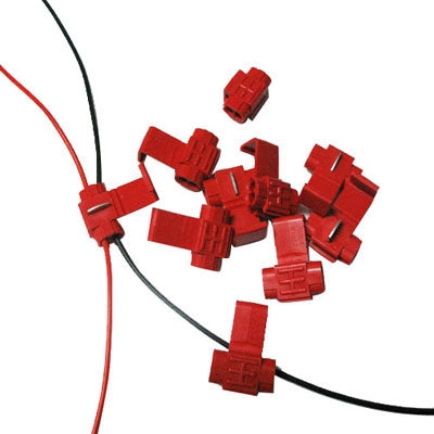 100pcs Cable Clip, Adapt to Line Diameter: 0.3-0.7mm(Red) - Cable Ties & Organizers by PMC Jewellery | Online Shopping South Africa | PMC Jewellery | Buy Now Pay Later Mobicred