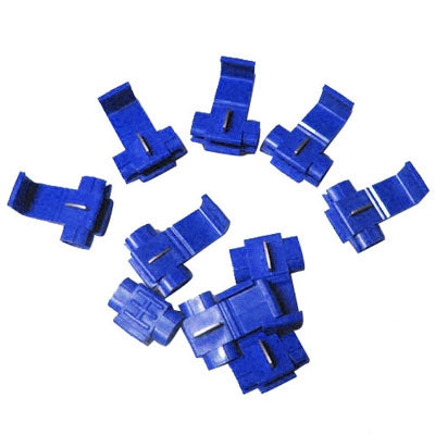 100pcs Cable Clip, Adapt to Line Diameter: 0.8-2.0mm(Blue) - Cable Ties & Organizers by PMC Jewellery | Online Shopping South Africa | PMC Jewellery | Buy Now Pay Later Mobicred