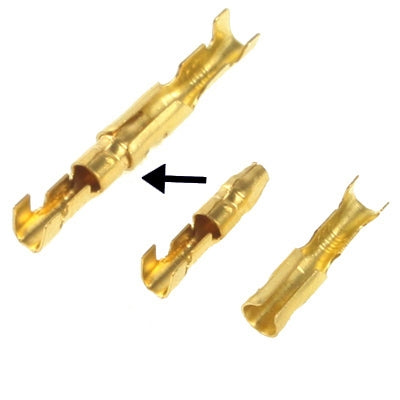 100pcs DIY Crimp Terminal Female to Male Ring Connector, Cable size: 1-2.5mm2 (100pcs in one packaging, the price is for 100pcs) - Booster Cable & Clip by PMC TechLife | Online Shopping South Africa | PMC TechLife | Buy Now Pay Later Mobicred