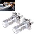 2 PCS H7 800 Lumen 80W 16-3535-LEDs 6000K White Light Car LED Fog Light, DC 12-24V - Fog / Driving Lights by PMC TechLife | Online Shopping South Africa | PMC TechLife | Buy Now Pay Later Mobicred