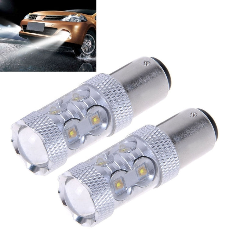 2PCS 1156/BA15S 650 Lumen 50W 10-3535-LEDs 6500K White Light Turn Signal Light, DC 12-24V - Arrow Turn Lights by PMC TechLife | Online Shopping South Africa | PMC TechLife | Buy Now Pay Later Mobicred
