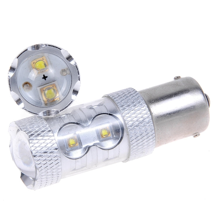 2PCS 1156/BA15S 650 Lumen 50W 10-3535-LEDs 6500K White Light Turn Signal Light, DC 12-24V - Arrow Turn Lights by PMC TechLife | Online Shopping South Africa | PMC TechLife | Buy Now Pay Later Mobicred