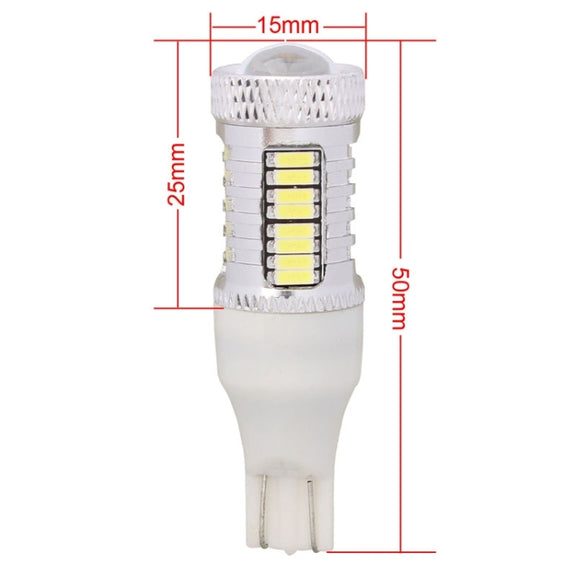 MZ T15 11W + 5W 520LM White Light + 32 LED 4014 SMD Car Brake Light Fog Lights Bulb, DC 12V