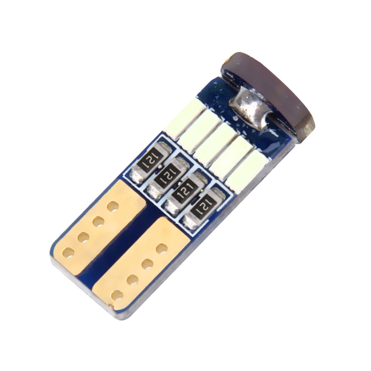 2PCS T10 3W 450LM ICE Blue Light 15 LED 4014 SMD LED Decode Error-Free Canbus Car Clearance Lamp,DC12V(Ice Blue Light)