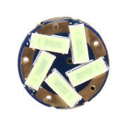 2PCS T10 3W 450LM ICE Blue Light 15 LED 4014 SMD LED Decode Error-Free Canbus Car Clearance Lamp,DC12V(Ice Blue Light)