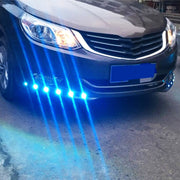 2 PCS 3W  Water-resistant Eagle Eye light LED Light for Vehicles, Cable Length: 60cm(Pink Light)