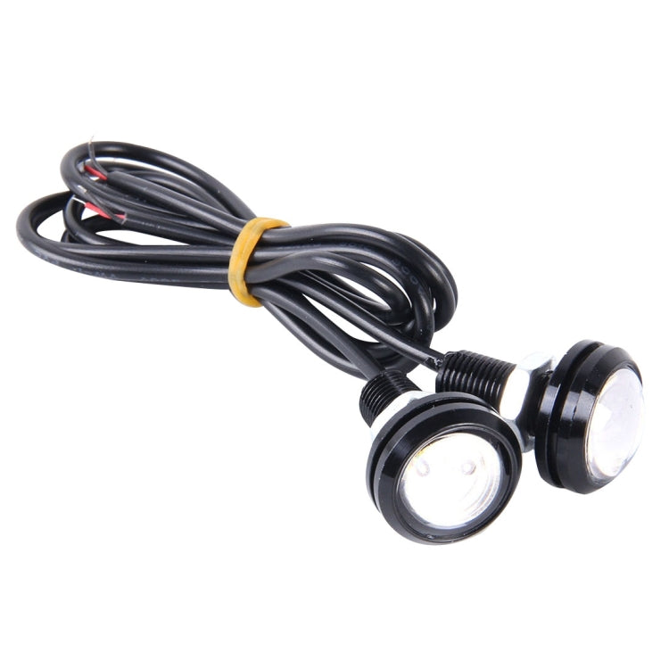 2 PCS 2x 3W 120LM Waterproof Eagle Eye light  White LED Light for Vehicles, Cable Length: 60cm(Red) - Eagle Eye Lamps by PMC TechLife | Online Shopping South Africa | PMC TechLife | Buy Now Pay Later Mobicred