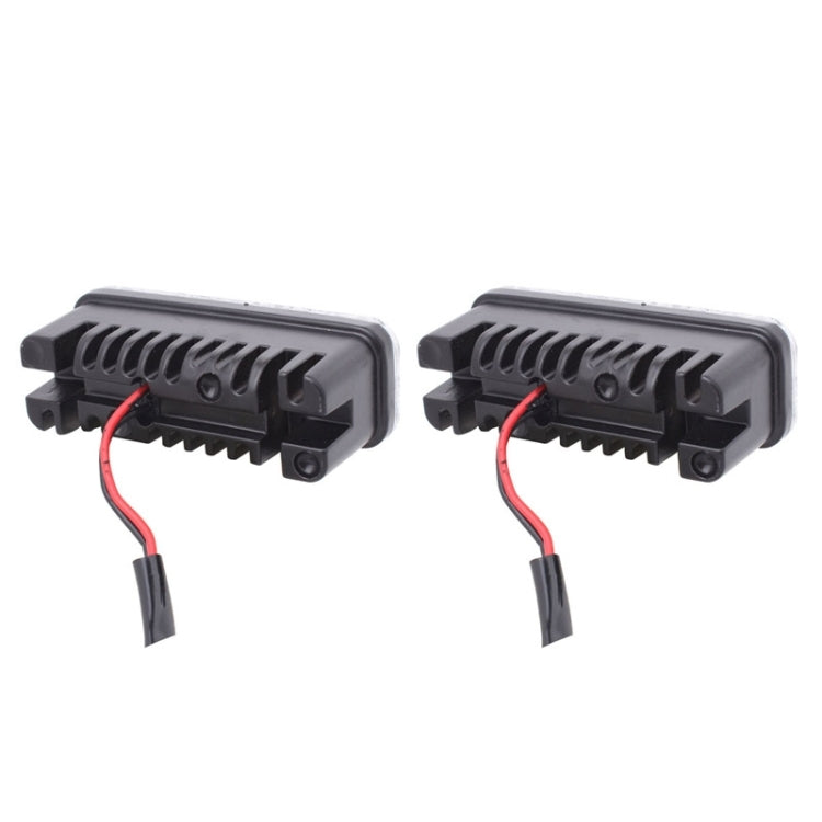 2 PCS MZ 9W 540LM 6500K 3-LED White Light Wired Car Daytime Running Light Fog Lamp, DC12-24V,Light Wire: 15cm - Fog / Driving Lights by PMC TechLife | Online Shopping South Africa | PMC TechLife | Buy Now Pay Later Mobicred