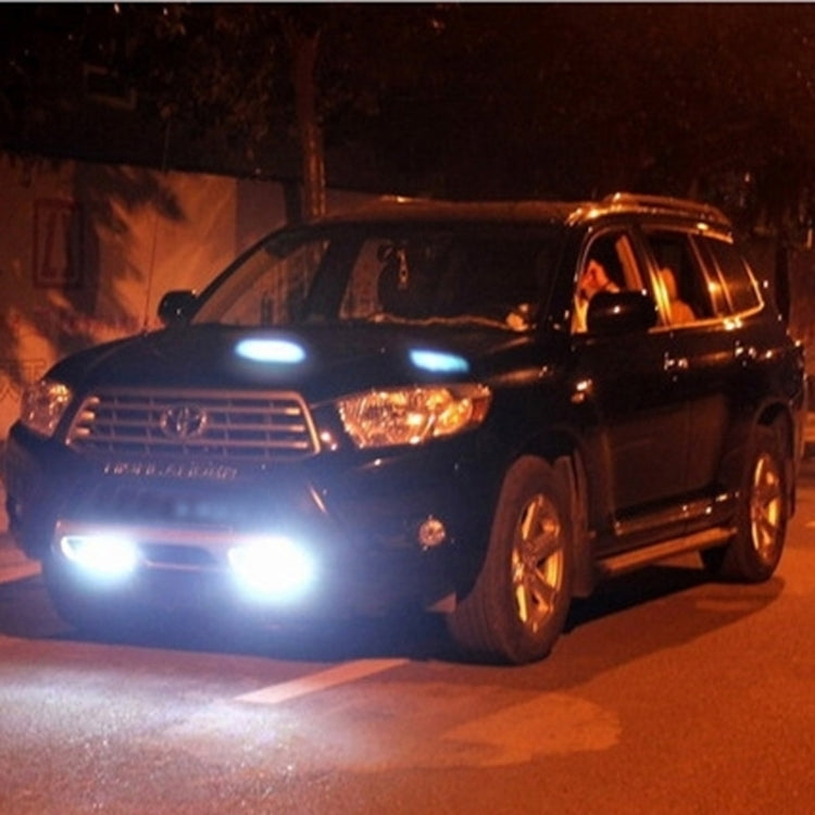 2 PCS MZ 9W 540LM 6500K 3-LED White Light Wired Car Daytime Running Light Fog Lamp, DC12-24V,Light Wire: 15cm - Fog / Driving Lights by PMC TechLife | Online Shopping South Africa | PMC TechLife | Buy Now Pay Later Mobicred