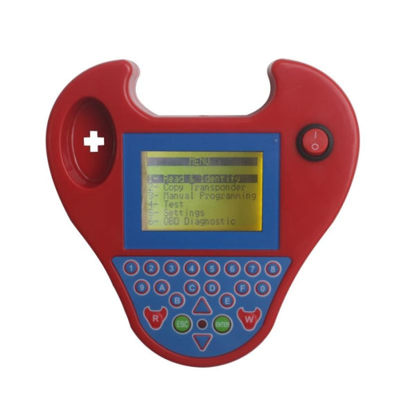 Mini Type Smart Zed Bull Key Transponder Programmer, US Plug(Black)