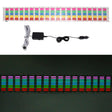 5 Colors Music Active EL Car Sticker Equalizer with Car Charger, Size: 90cm x 10cm - Decorative Lights by PMC TechLife | Online Shopping South Africa | PMC TechLife | Buy Now Pay Later Mobicred