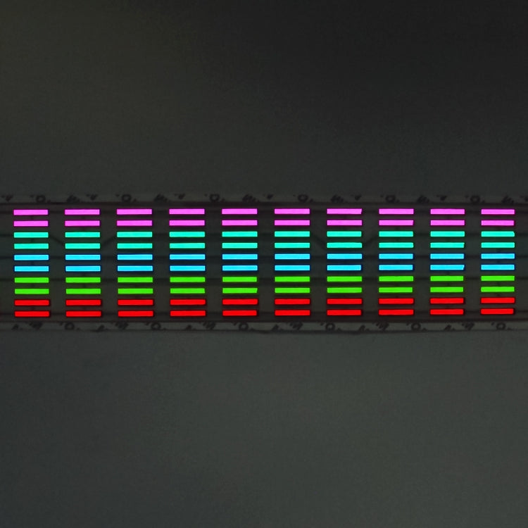 5 Colors Music Active EL Car Sticker Equalizer with Car Charger, Size: 90cm x 10cm - Decorative Lights by PMC TechLife | Online Shopping South Africa | PMC TechLife | Buy Now Pay Later Mobicred