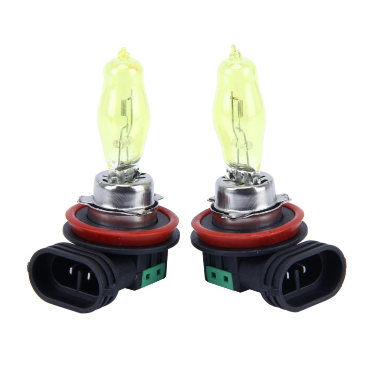 2 X H11 HOD Halogen Bulbs 12V 100W 2400 LM 3500K Yellow Light Headlights - Halogen Lights by PMC TechLife | Online Shopping South Africa | PMC TechLife | Buy Now Pay Later Mobicred