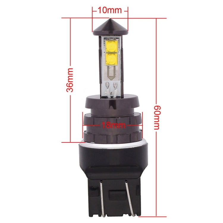 T20 7443 20W 800LM White Light 4 XT-E LED Car Brake Light Daytime Running Light Bulb, DC 12-24V - Brake Lights by PMC TechLife | Online Shopping South Africa | PMC TechLife | Buy Now Pay Later Mobicred