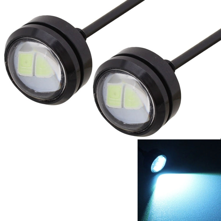 2 PCS 22.5mm 1.5W 150LM Ice Blue Light 3 LED SMD 5630 Spotlight Eagle Eye Light Daytime Running Light for Vehicles - Eagle Eye Lamps by PMC TechLife | Online Shopping South Africa | PMC TechLife | Buy Now Pay Later Mobicred