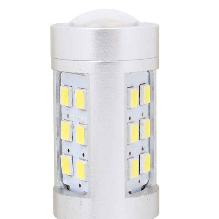 2 PCS T25 4.2W 630LM White Light Dual Wires 21 LED 2835 SMD Car Brake Light Daytime Running Light Bulb,  DC 12V - Brake Lights by PMC TechLife | Online Shopping South Africa | PMC TechLife | Buy Now Pay Later Mobicred
