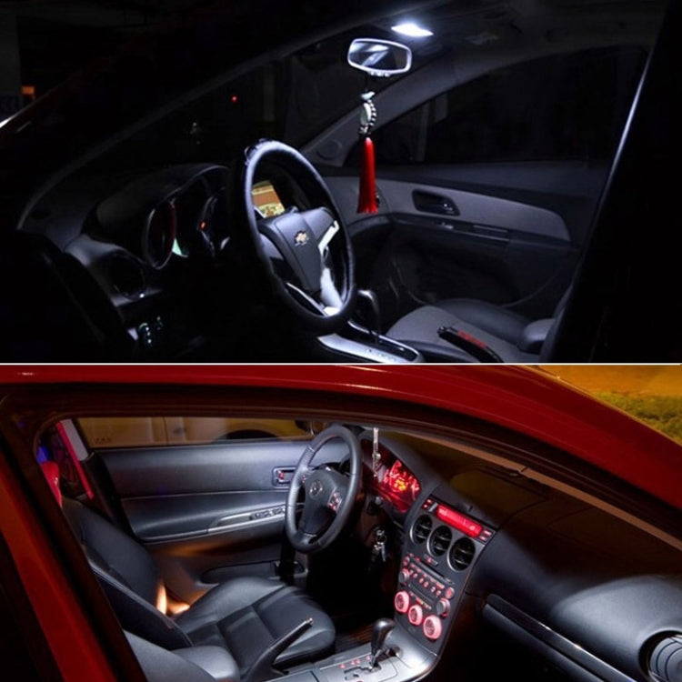 2 PCS 31mm 3W 180LM White Light 10 LED SMD 4014 CANBUS License Plate Reading Lights Car Light Bulb - Dome Lights by PMC TechLife | Online Shopping South Africa | PMC TechLife | Buy Now Pay Later Mobicred