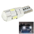 T10 2W White 130LM 6 LED SMD 5730 Backup Reverse Light Turn Signal Bulb for Vehicles, DC 12V - Brake Lights by PMC TechLife | Online Shopping South Africa | PMC TechLife | Buy Now Pay Later Mobicred