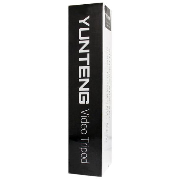 YUNTENG Camera Tripod with 3-dimensional Damping Head (VCT-690RM)(Black)