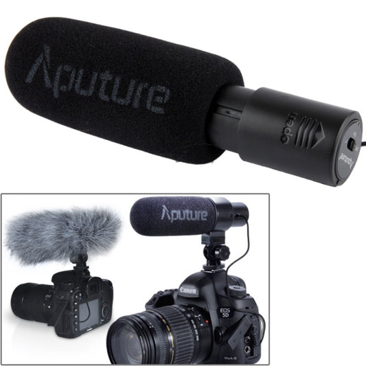 Aputure V-MIC D1 Directional Condenser Shotgun Microphone, Support 360 Degree Pan / 180 Degree Tilt - free shipping - PMC Jewellery - Order now!
