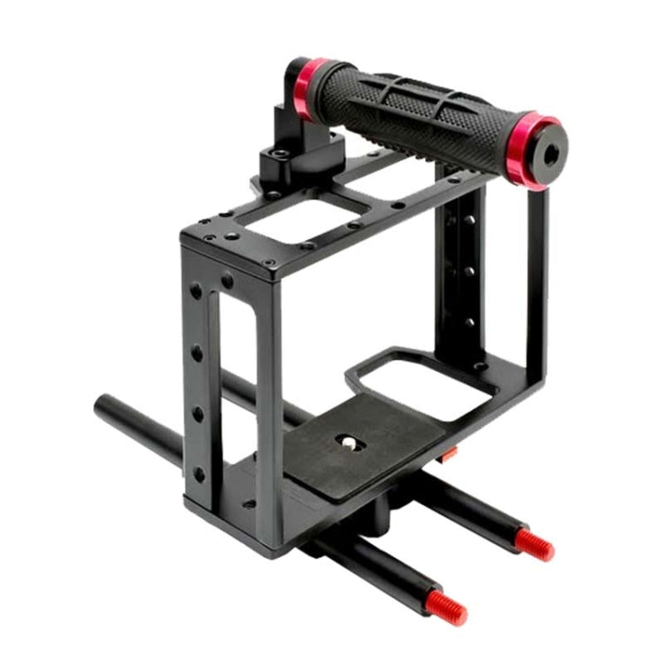 DEBO DET-08 Camera Cage Handle Kit for SLR Camera 5D2 / 5D3 (Black+Red) - free shipping - PMC Jewellery - Order now!