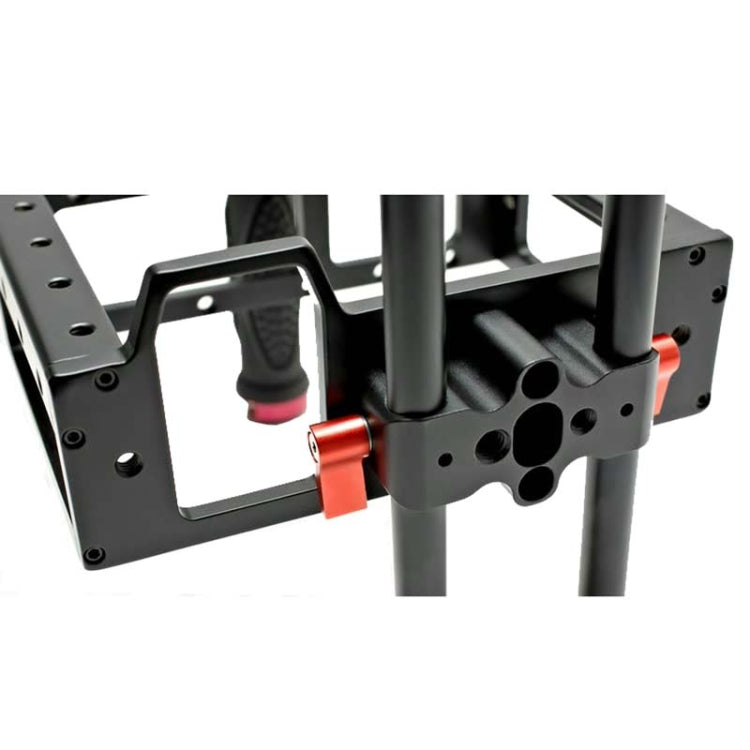 DEBO DET-08 Camera Cage Handle Kit for SLR Camera 5D2 / 5D3 (Black+Red) - free shipping - PMC Jewellery - Order now!