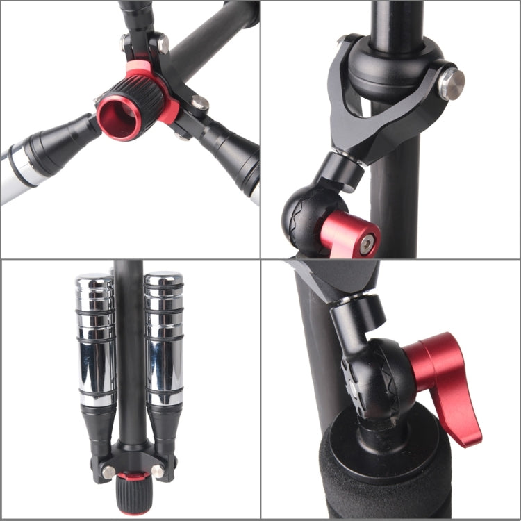 Letspro Adjustable Plate Carbon Fiber Slider Professional Stabilizer for Camera / DV / DSLR / Camcorder (SK-500) - free shipping - PMC Jewellery - Order now!