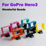 TMC High Quality Tripod Cradle Frame Mount Housing for GoPro HERO4 /3+ /3, HR191(Pink)