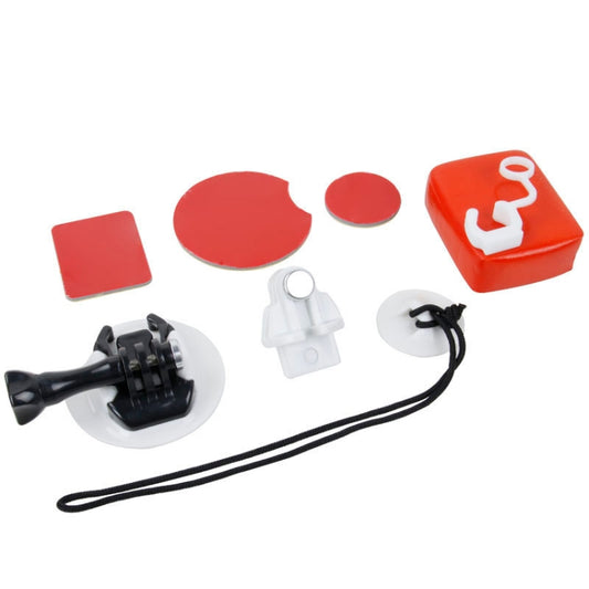 TMC 10 Items Board Mount Surf Snowboard Wakeboard Set for GoPro, Insta360, DJI and Other Action Cameras(White) -  by TMC | Online Shopping South Africa | PMC Jewellery | Buy Now Pay Later Mobicred