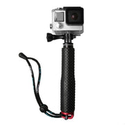 Handheld 49cm Extendable Pole Monopod with Screw for GoPro, Insta360, DJI and Other Action Cameras(Red)