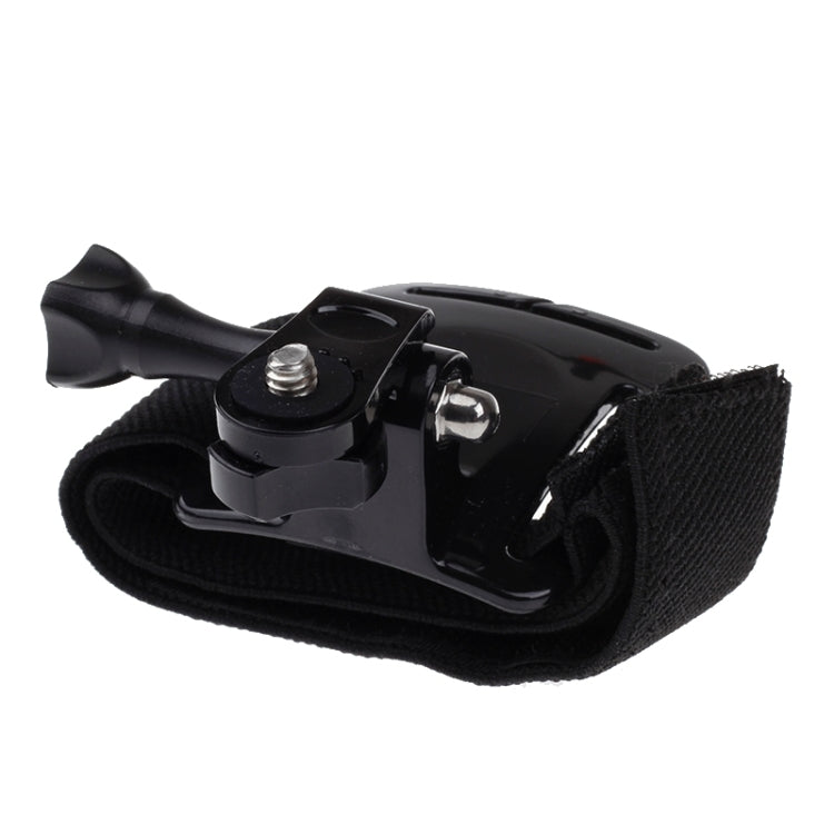 GP110 Arm Belt / Wrist Strap + Connecter Mount for GoPro, Insta360, DJI and Other Action Cameras(Black) - Wrist Strap by PMC Jewellery | Online Shopping South Africa | PMC Jewellery | Buy Now Pay Later Mobicred