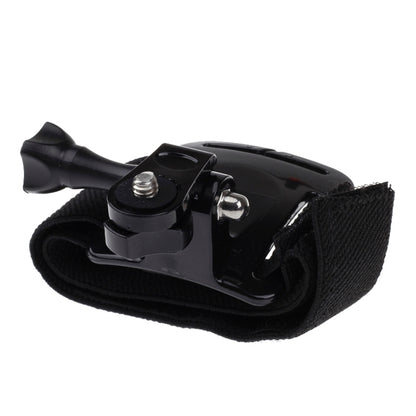 GP110 Arm Belt / Wrist Strap + Connecter Mount for GoPro, Insta360, DJI and Other Action Cameras(Black) - Wrist Strap by PMC Jewellery | Online Shopping South Africa | PMC Jewellery | Buy Now Pay Later Mobicred
