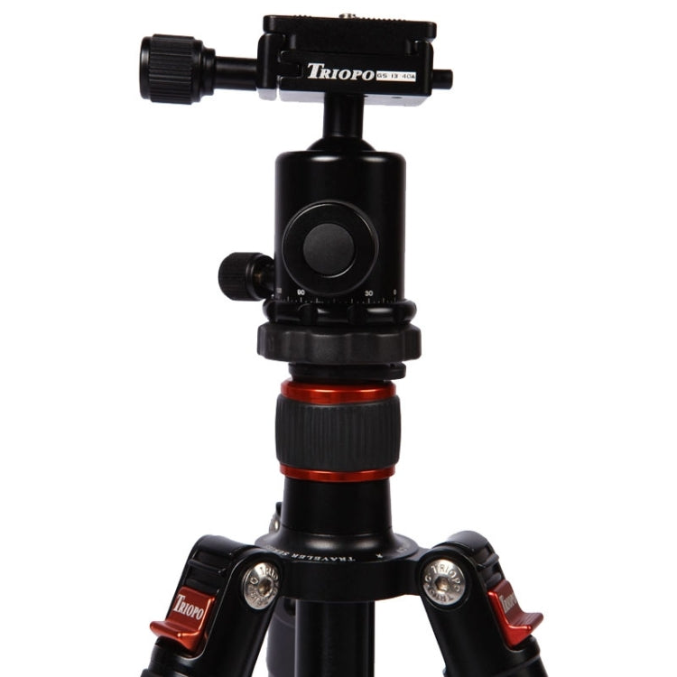 Triopo MT-2504C Adjustable Portable Aluminum Tripod (Gold) with NB-1S Ball Head (Black) for Canon Nikon Sony DSLR Camera - free shipping - PMC TechLife - Order now!