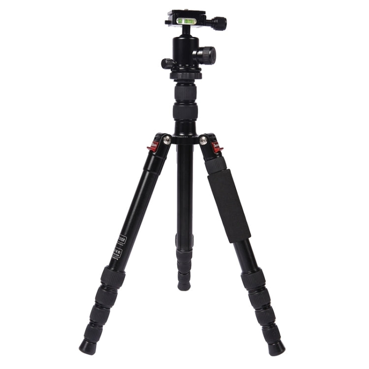 Triopo MT-2505C Adjustable Portable Aluminum Tripod with NB-1S Ball Head for Canon Nikon Sony DSLR Camera(Black) - free shipping - PMC TechLife - Order now!