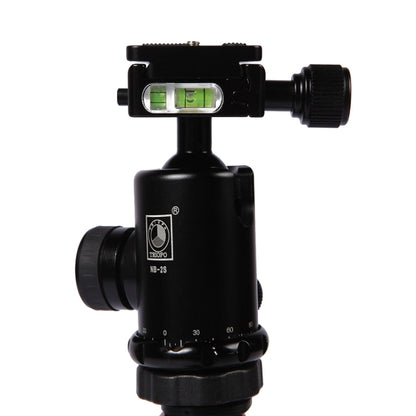 Triopo MT-2804C Adjustable Portable Aluminum Tripod with NB-2S Ball Head for Canon Nikon Sony DSLR Camera(Black) - free shipping - PMC Jewellery - Order now!