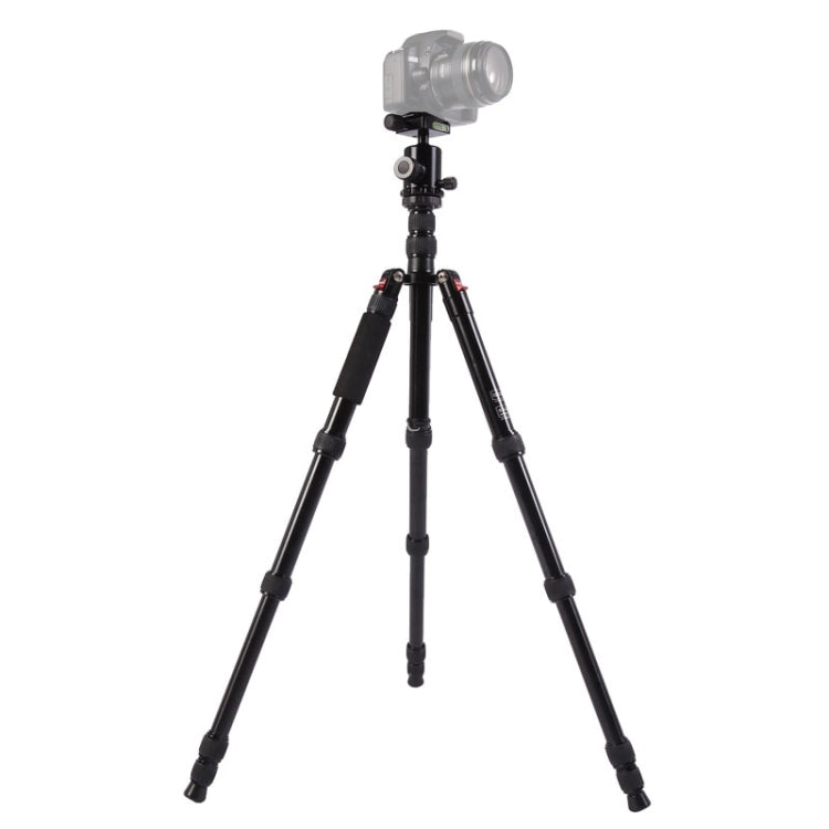 Triopo MT-2805C Adjustable Portable Aluminum Tripod with NB-2S Ball Head for Canon Nikon Sony DSLR Camera(Black) - free shipping - PMC TechLife - Order now!