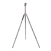 Triopo GT-2504X8.C Adjustable Portable Carbon Fiber Tripod with B-1 Aluminum Ball Head for Canon Nikon Sony DSLR Camera