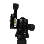 Triopo GT-2505x8.C Adjustable Portable Carbon Fiber Tripod (Gold) with B-1 Aluminum Ball Head (Black) for Canon Nikon Sony DSLR Camera