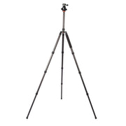 Triopo GT-2804X8.C Adjustable Portable Carbon Fiber Tripod with B-2 Aluminum Ball Head for Canon Nikon Sony DSLR Camera(Black)