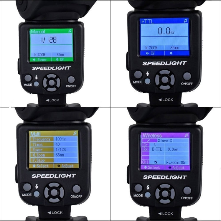 Triopo TR-985 TTL High Speed Flash Speedlite for DSLR Cameras Canon Edition - free shipping - PMC TechLife - Order now!