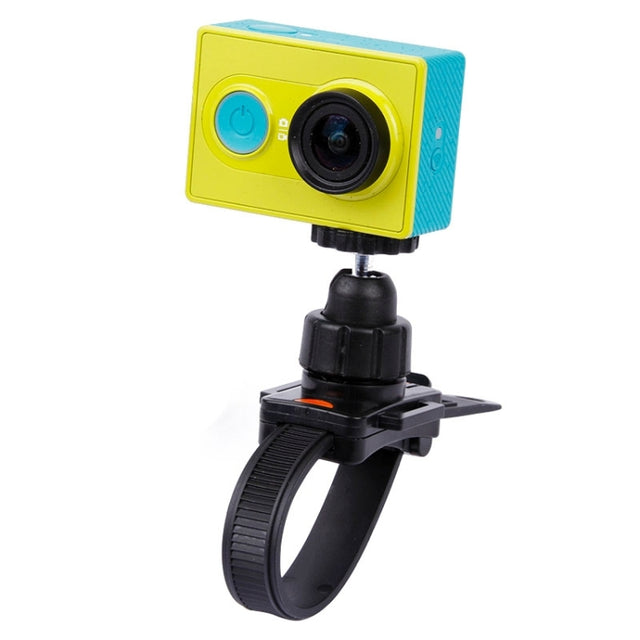 Camera Mount Tripod Holder with Head strap / Helmet Hat for GoPro HERO4 / 3+ / 2 & 1,XiaoMi YI,SJCAM SJ4000 / SJ5000 / SJ6000 / SJ7000 / Kjstar Sport Camera(Black)